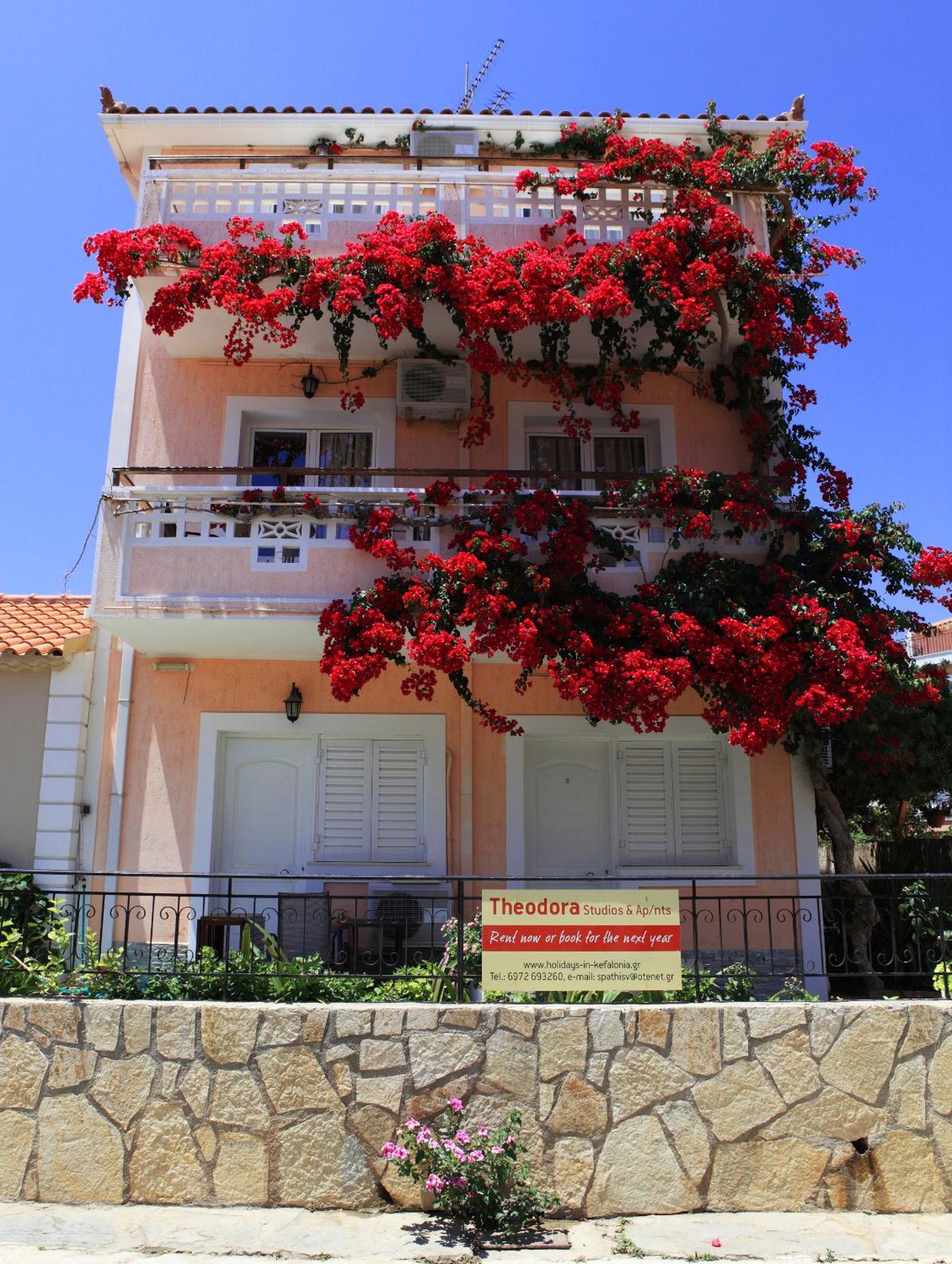 Theodora Studios & Apartments Skala  Esterno foto